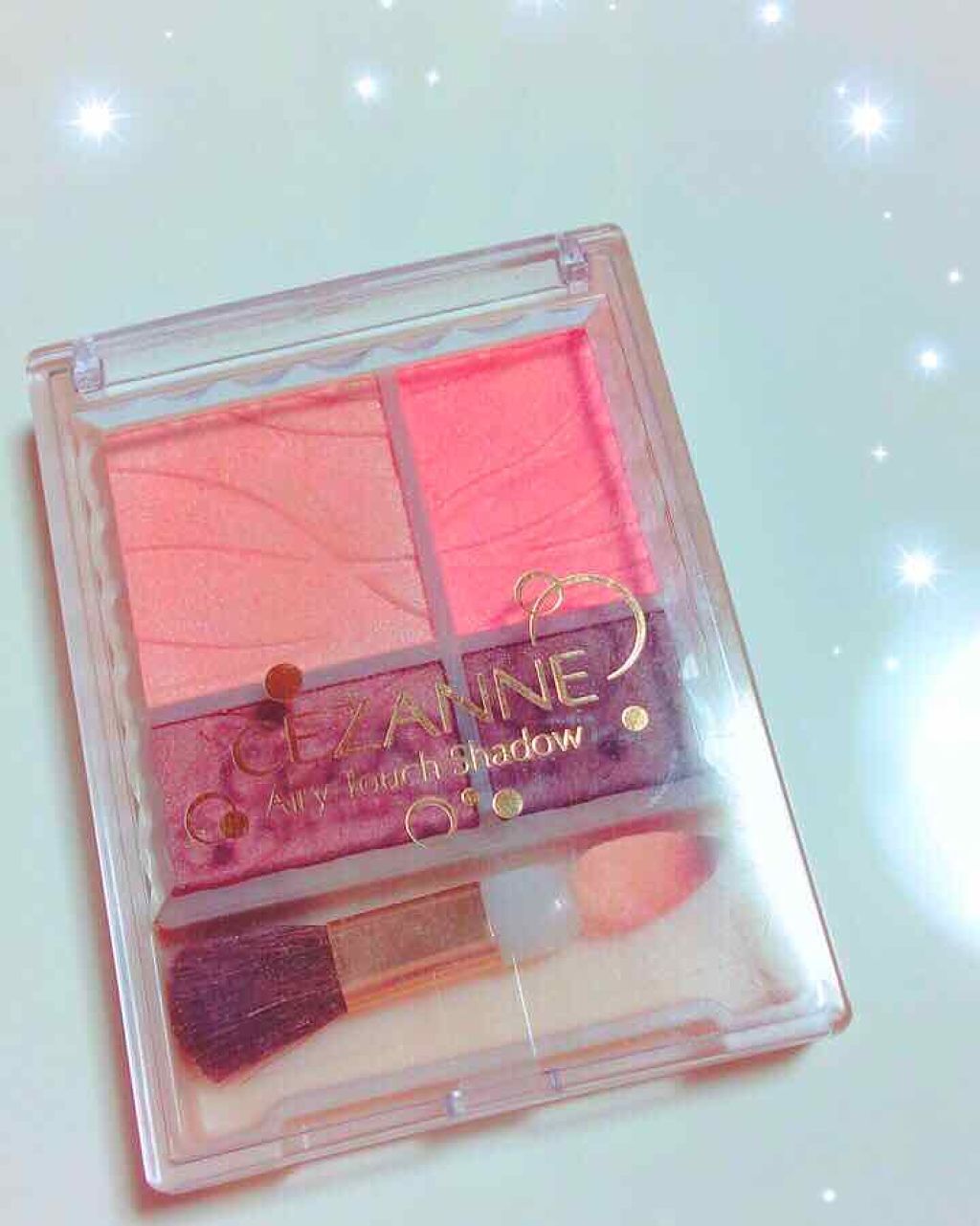 エアリータッチシャドウ/CEZANNE/アイシャドウパレットを使ったクチコミ（1枚目）