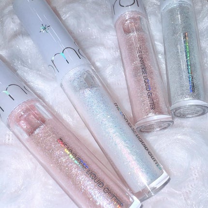 リキッド グリッター シャドウ/rom&nd/グリッターを使ったクチコミ(2枚目)