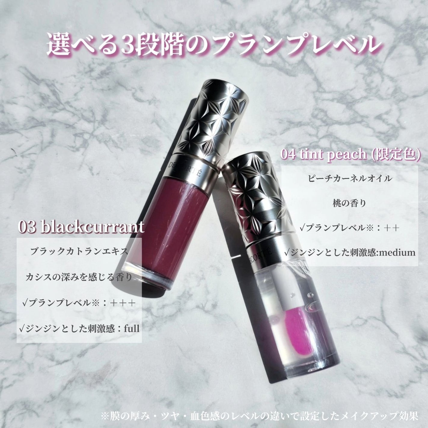 プランピング リップセラム/DECORTÉ/リップ美容液を使ったクチコミ(5枚目)