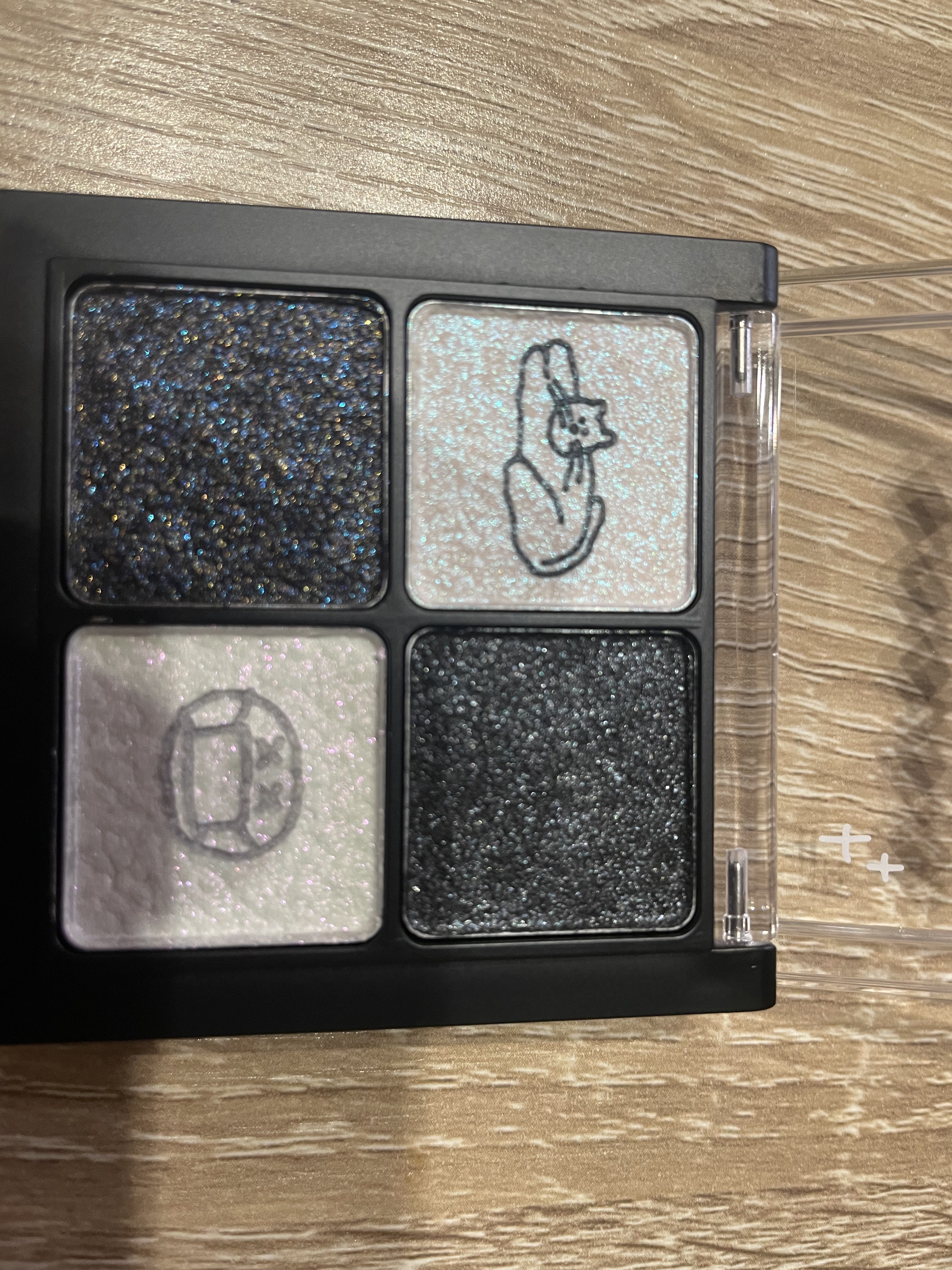 ブラックスペクトラムエディション（rom&nd×INAPSQUARE）/rom&nd/メイクアップキットを使ったクチコミ（2枚目）