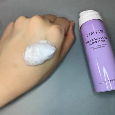 TIRTIR(ティルティル) コラーゲンコアグローマスクのクチコミ「✏︎____________________________

TIRTIR
COLLAGEN.....」（2枚目）