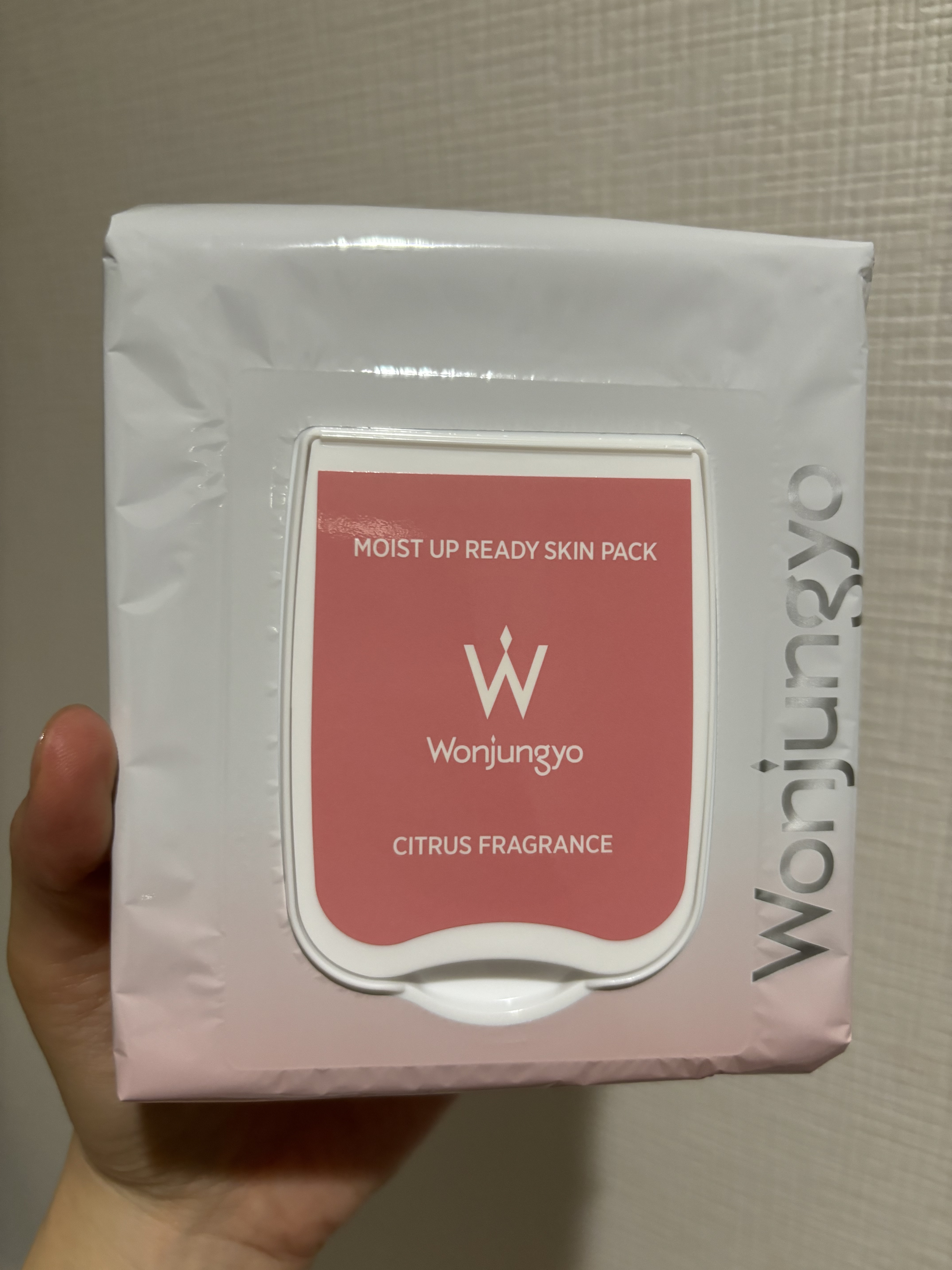 Wonjungyo モイストアップレディスキンパックCRのクチコミ「Wonjungyo
モイストアップレディスキンパックCR 🩷🍋
50枚入り

初Wonjung.....」（3枚目）