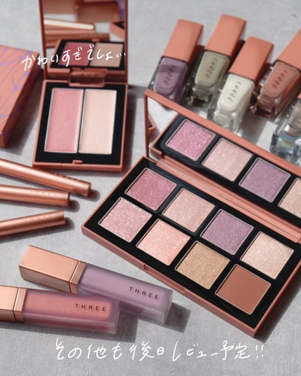 ホリデーコレクション パレット 2024/THREE/アイシャドウパレットを使ったクチコミ(9枚目)