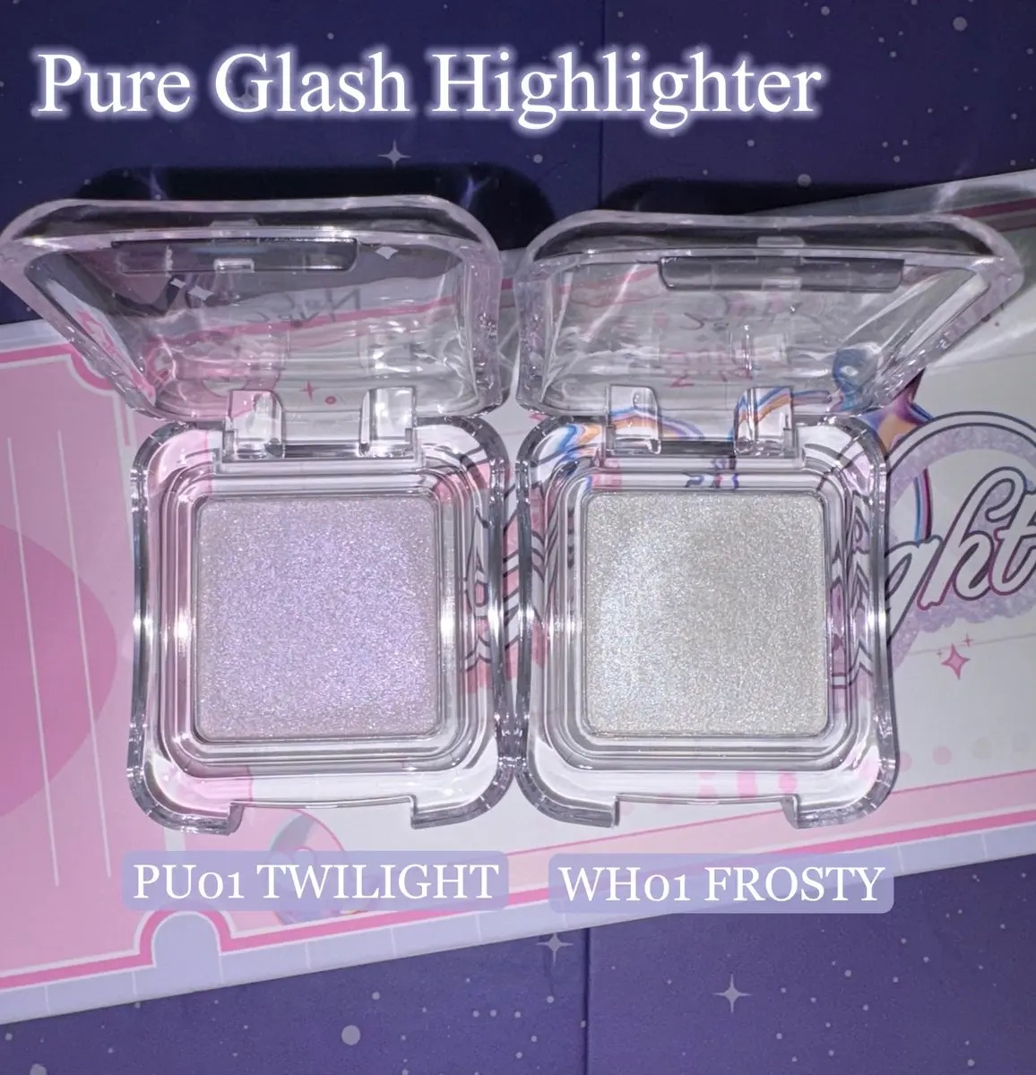 ピュアグラッシュ ハイライター/2aN/パウダーハイライトを使ったクチコミ（1枚目）