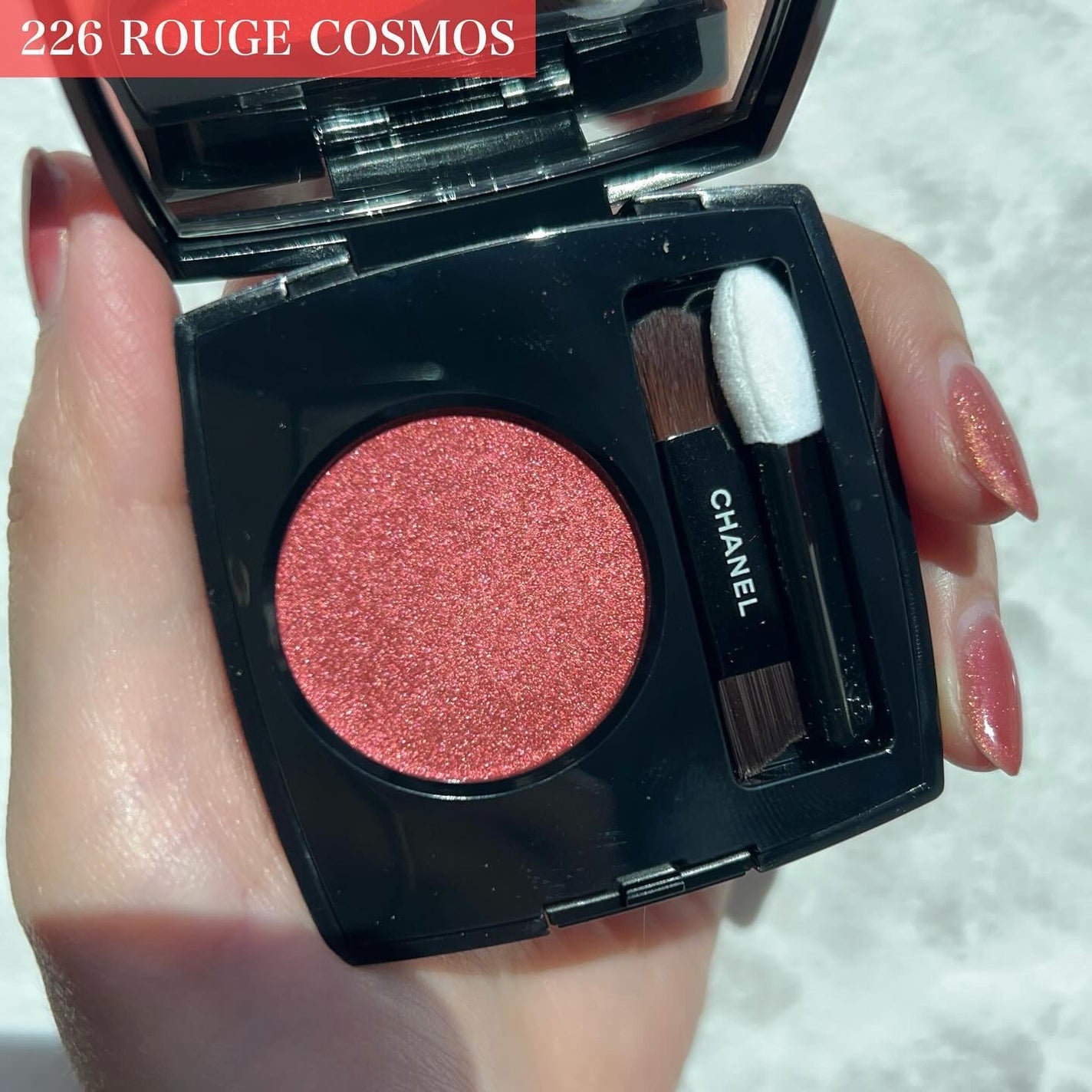 オンブル エサンシエル/CHANEL/単色アイシャドウを使ったクチコミ(5枚目)