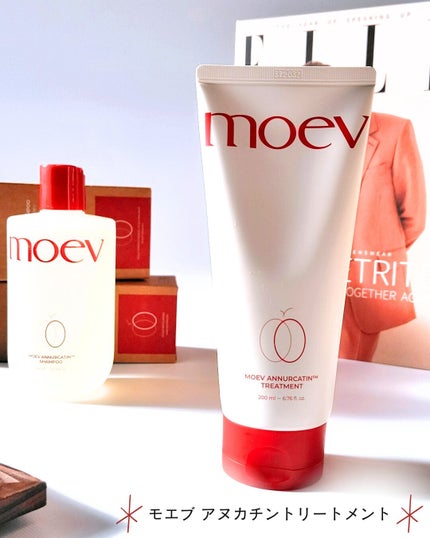 モエブ アヌカチン シャンプー/トリートメント/moev/市販シャンプーを使ったクチコミ(6枚目)