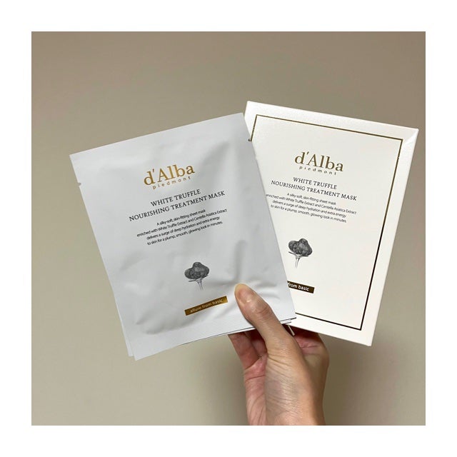 ホワイトトリュフナリシングトリートメントマスク/ダルバ/シートマスク・パックを使ったクチコミ(1枚目)