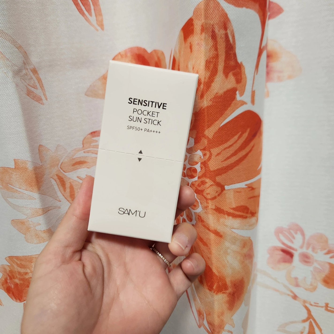 センシティブポケットサンスティック/SAM'U/日焼け止めスティックを使ったクチコミ(1枚目)