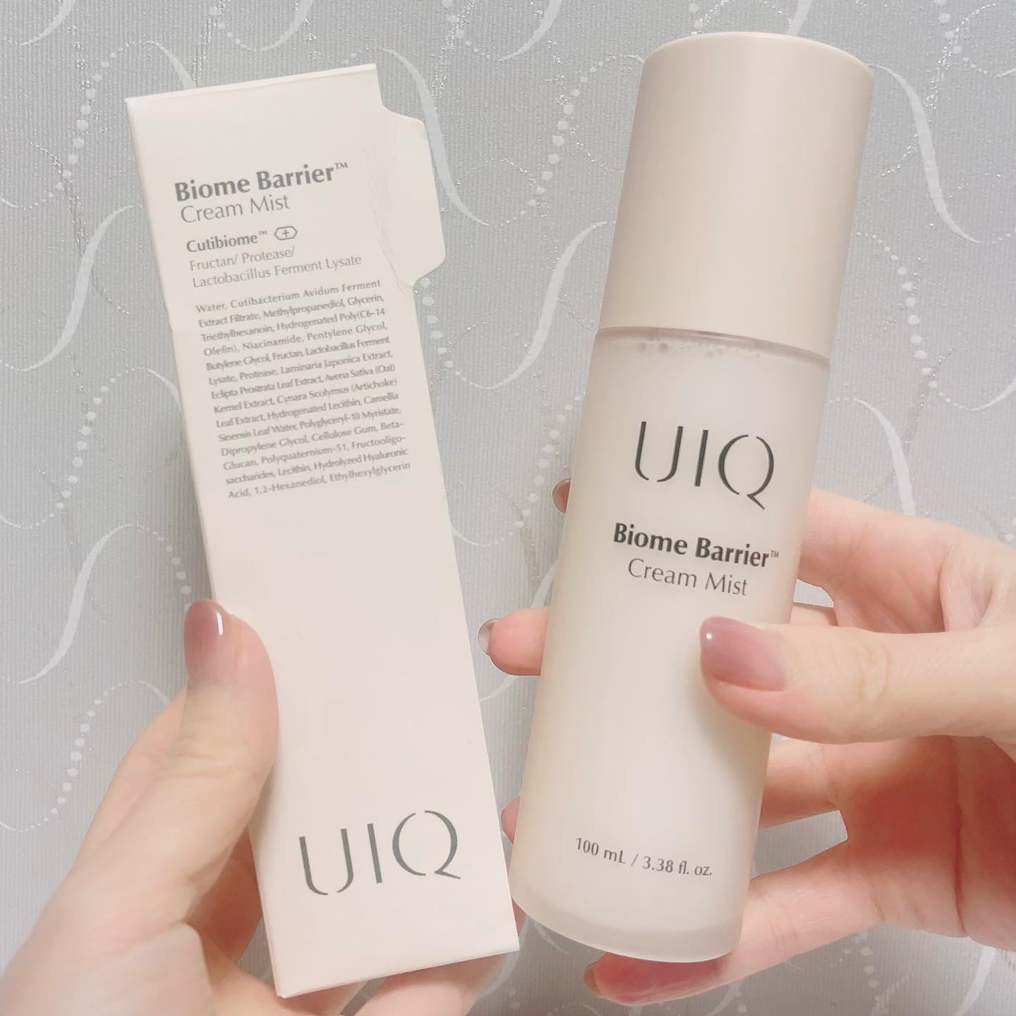 バイオームバリア クリームミスト/UIQ/ミスト状化粧水を使ったクチコミ（2枚目）