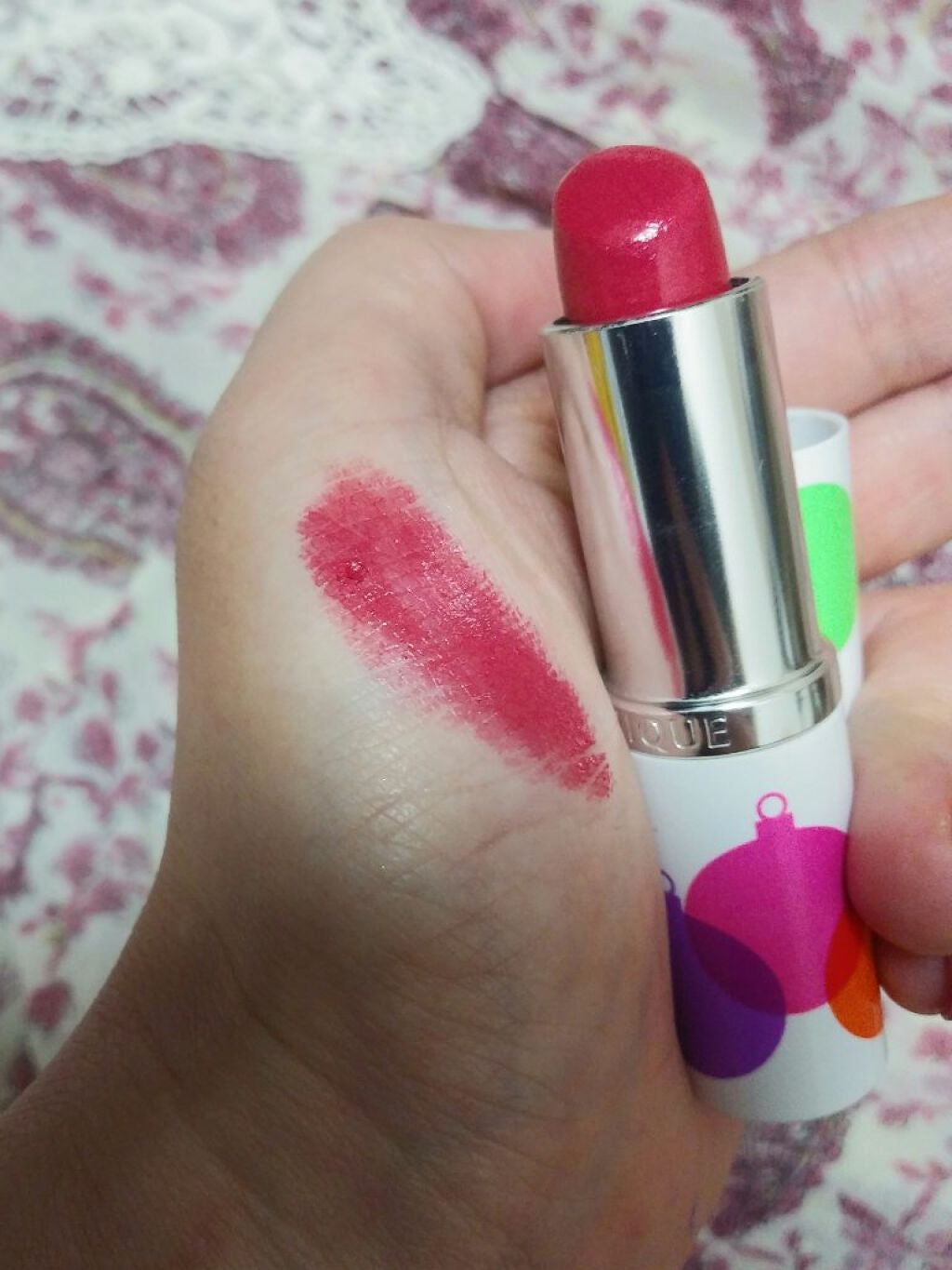 クリニーク ポップ ホリデイ セット/CLINIQUE/口紅を使ったクチコミ(1枚目)