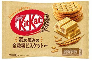 キットカット全粒粉ビスケットin Nestle