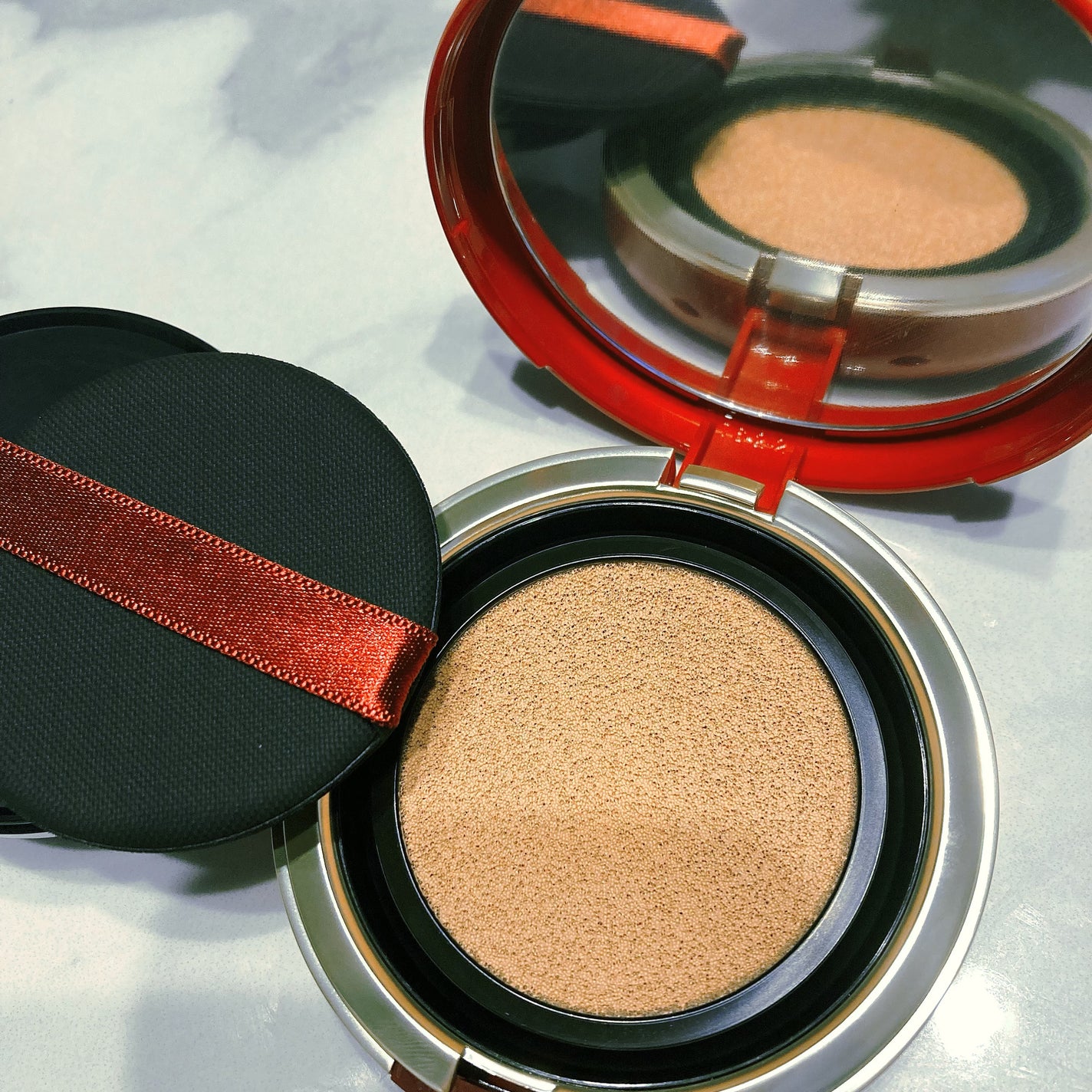 インテグレート プロフィニッシュクッション/インテグレート/クッションファンデーションを使ったクチコミ(2枚目)