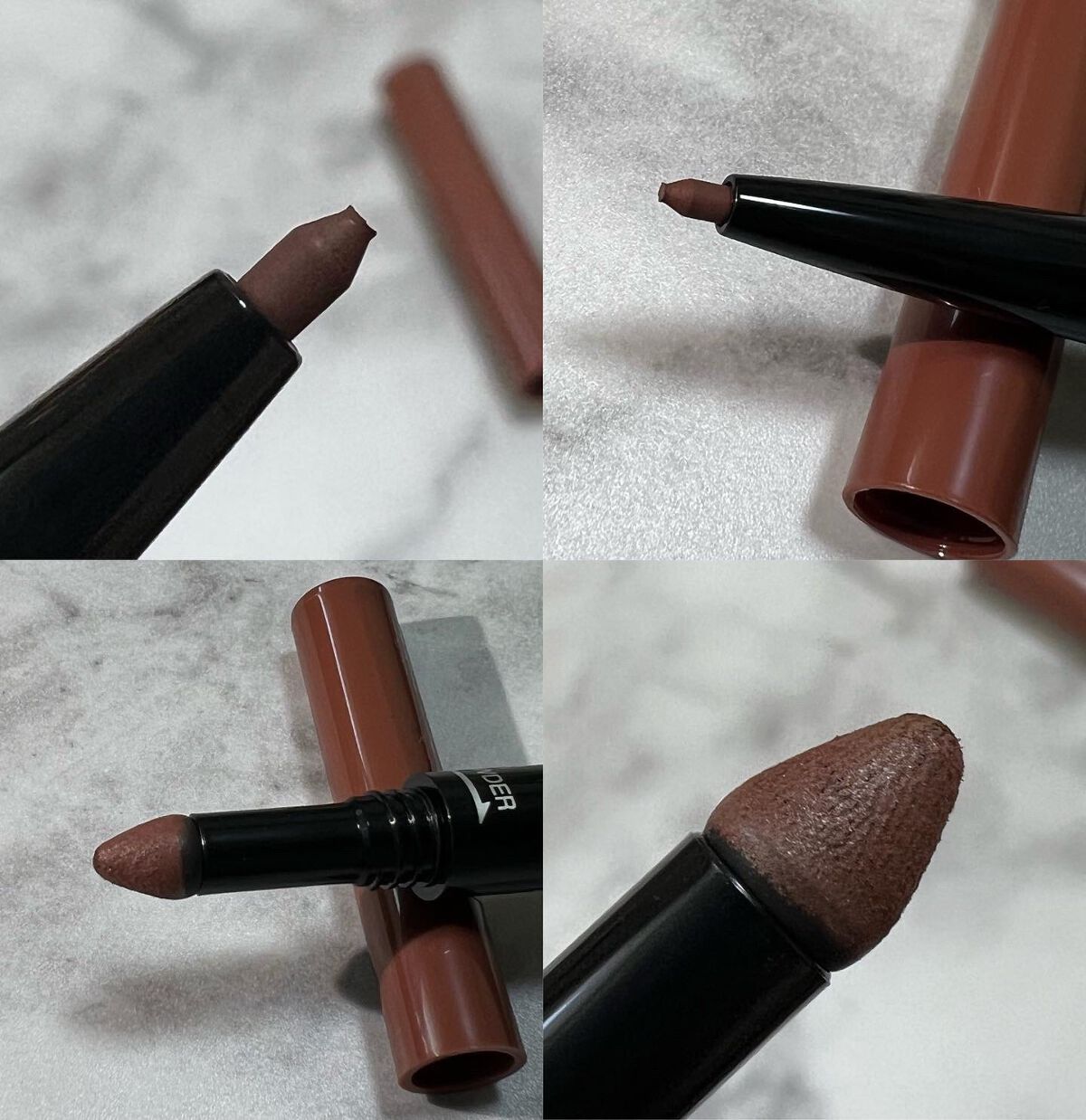 ブロウラッシュEX ウォーターストロング Wアイブロウ(ペンシル&リキッド)/ブロウラッシュ/アイブロウペンシルを使ったクチコミ(5枚目)