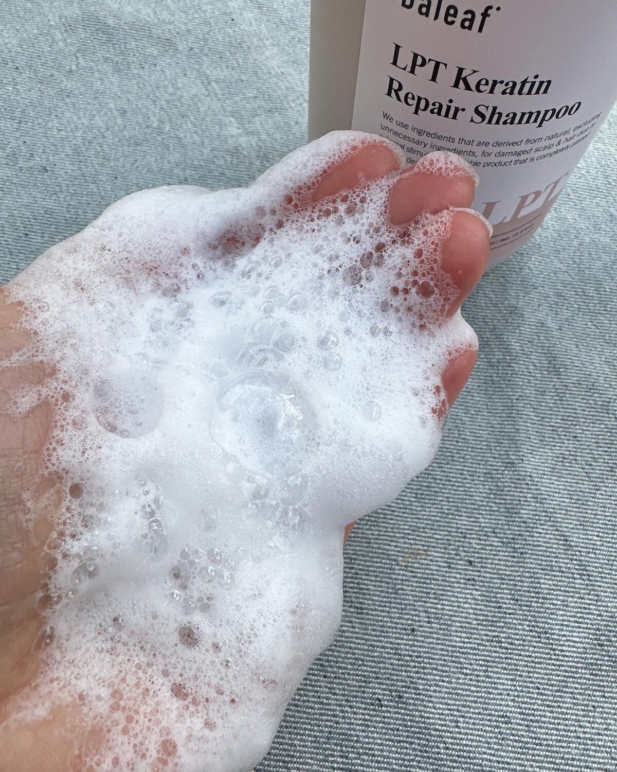 LPTケラチンリペアトリートメント/Daleaf/洗い流すヘアトリートメントを使ったクチコミ(3枚目)