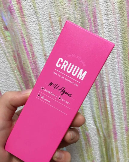CRUUM 1day Aqua/CRUUM/ワンデー(1DAY)カラコンを使ったクチコミ(1枚目)