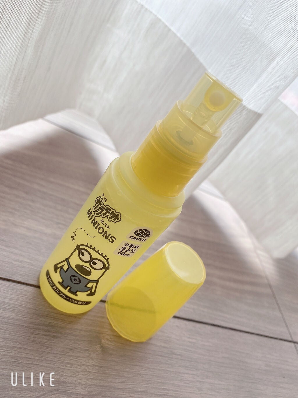 サラテクトフレッシュミスト ミニオンズ/サラテクト/デオドラント・制汗剤を使ったクチコミ(2枚目)