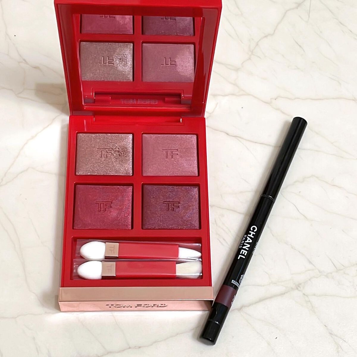 アイ カラー クォード/TOM FORD BEAUTY/アイシャドウパレットを使ったクチコミ（1枚目）