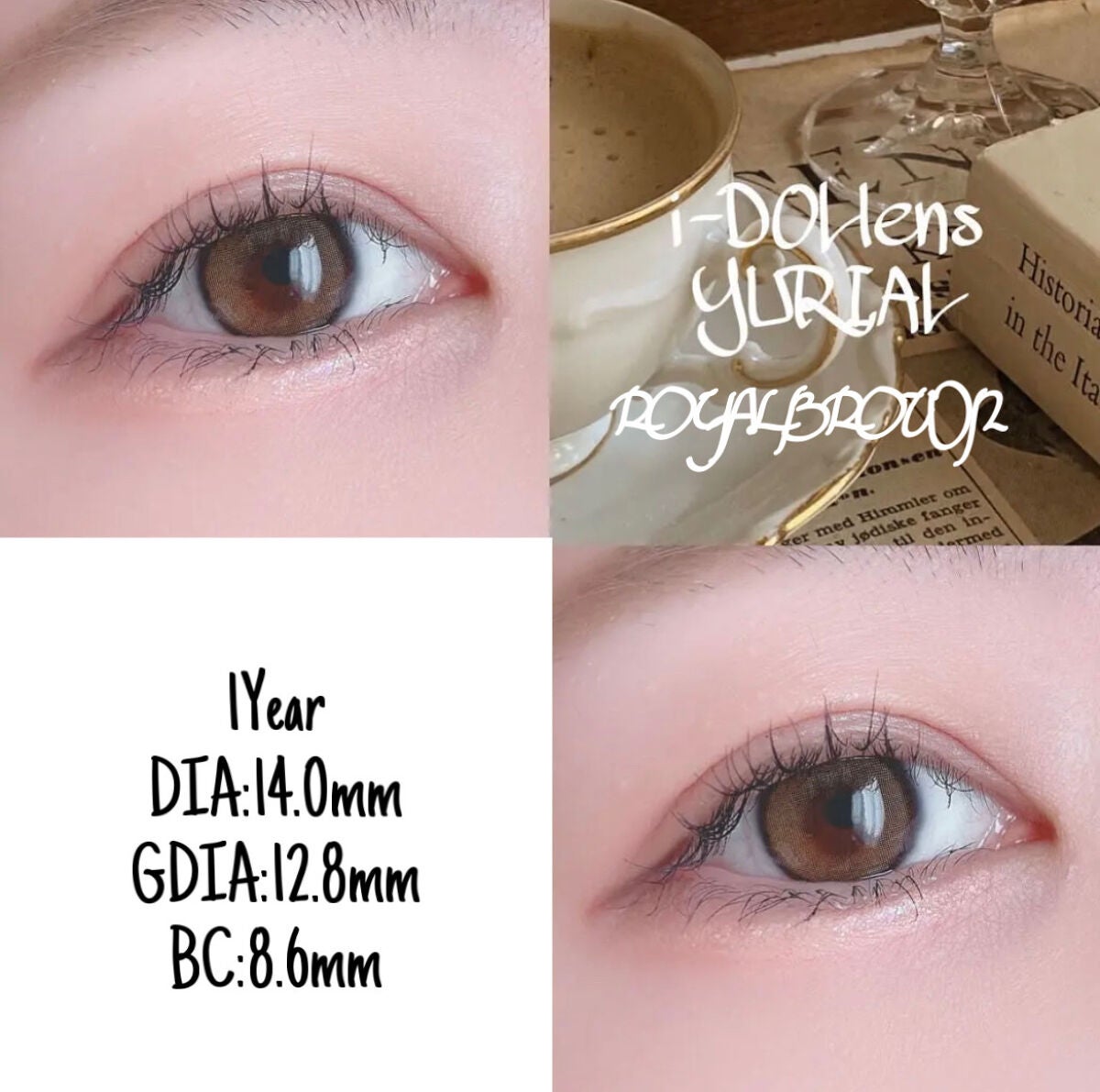 CANNA ROZE 1year/URIA i-DOL/カラーコンタクトレンズを使ったクチコミ(10枚目)