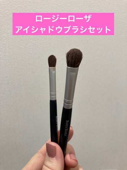 アイシャドウブラシセット/ロージーローザ/メイクブラシを使ったクチコミ(1枚目)