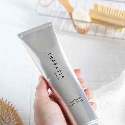 ナイトリペア ヘアパック/THERATIS/ヘアマスク・ヘアパックを使ったクチコミ(3枚目)