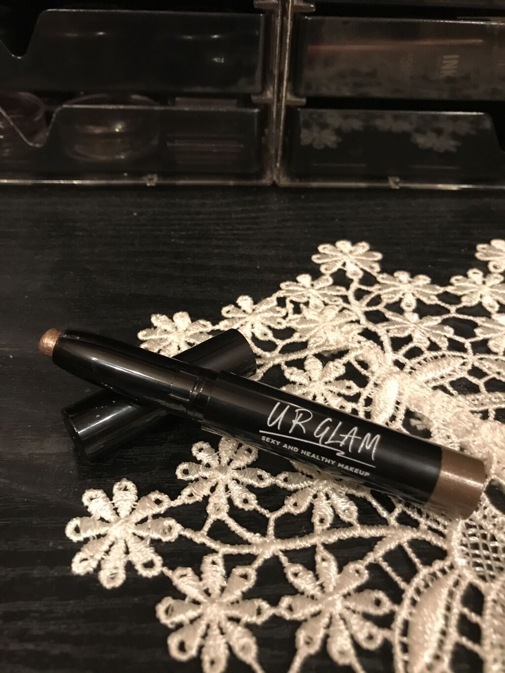 UR GLAM　EYESHADOW STICK/U R GLAM/スティックアイシャドウを使ったクチコミ（1枚目）