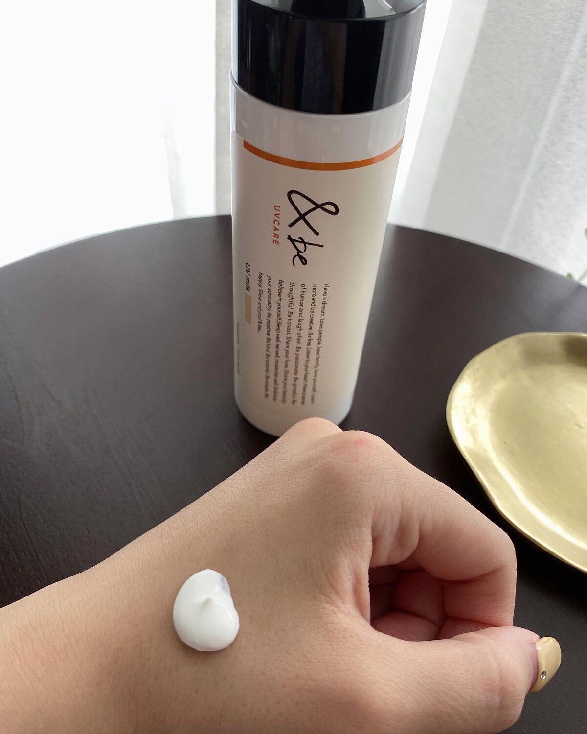 &be UVミルク/&be/日焼け止めミルクを使ったクチコミ(1枚目)