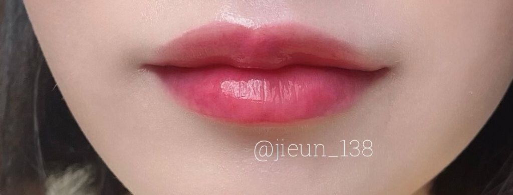 クチュールリップ ティントシャイン 02 ピーチオーサム/espoir/リップティントを使ったクチコミ（3枚目）