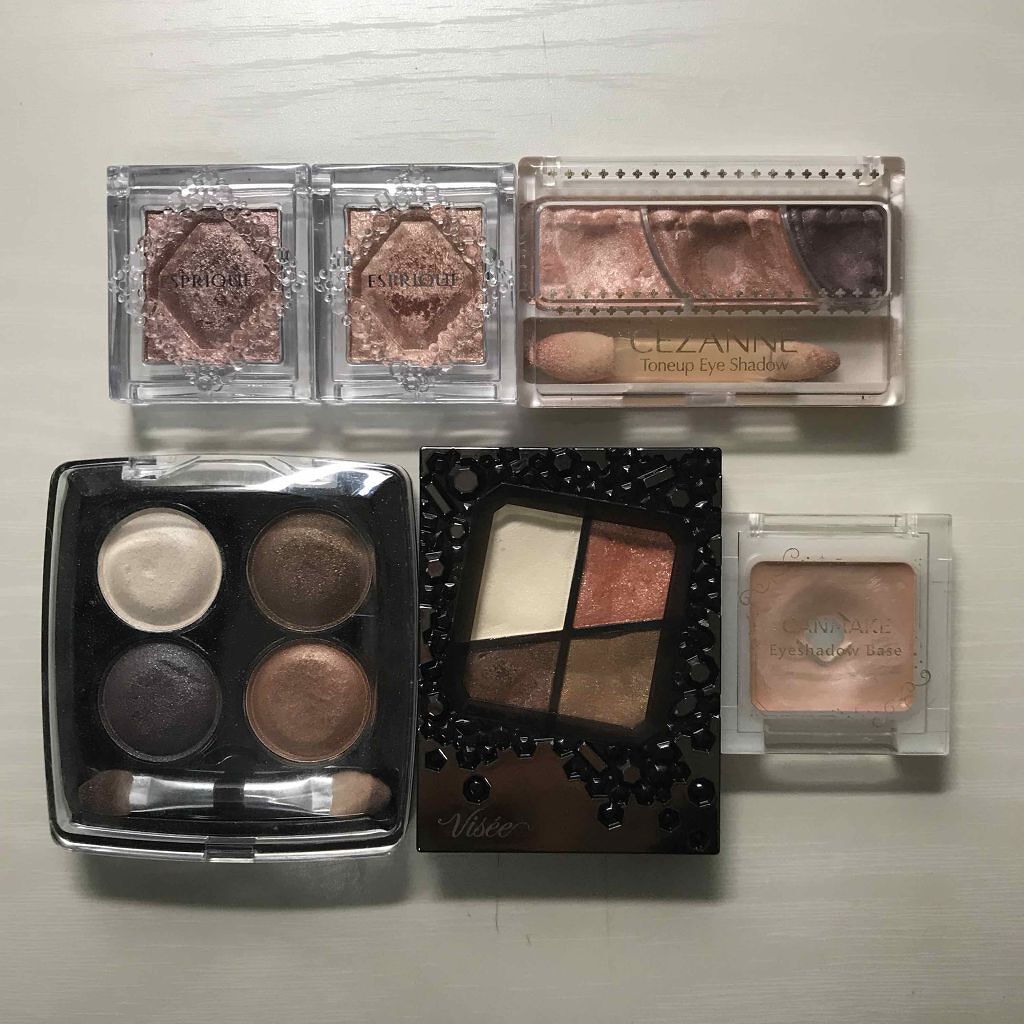 トーンアップアイシャドウ/CEZANNE/アイシャドウパレットを使ったクチコミ（1枚目）