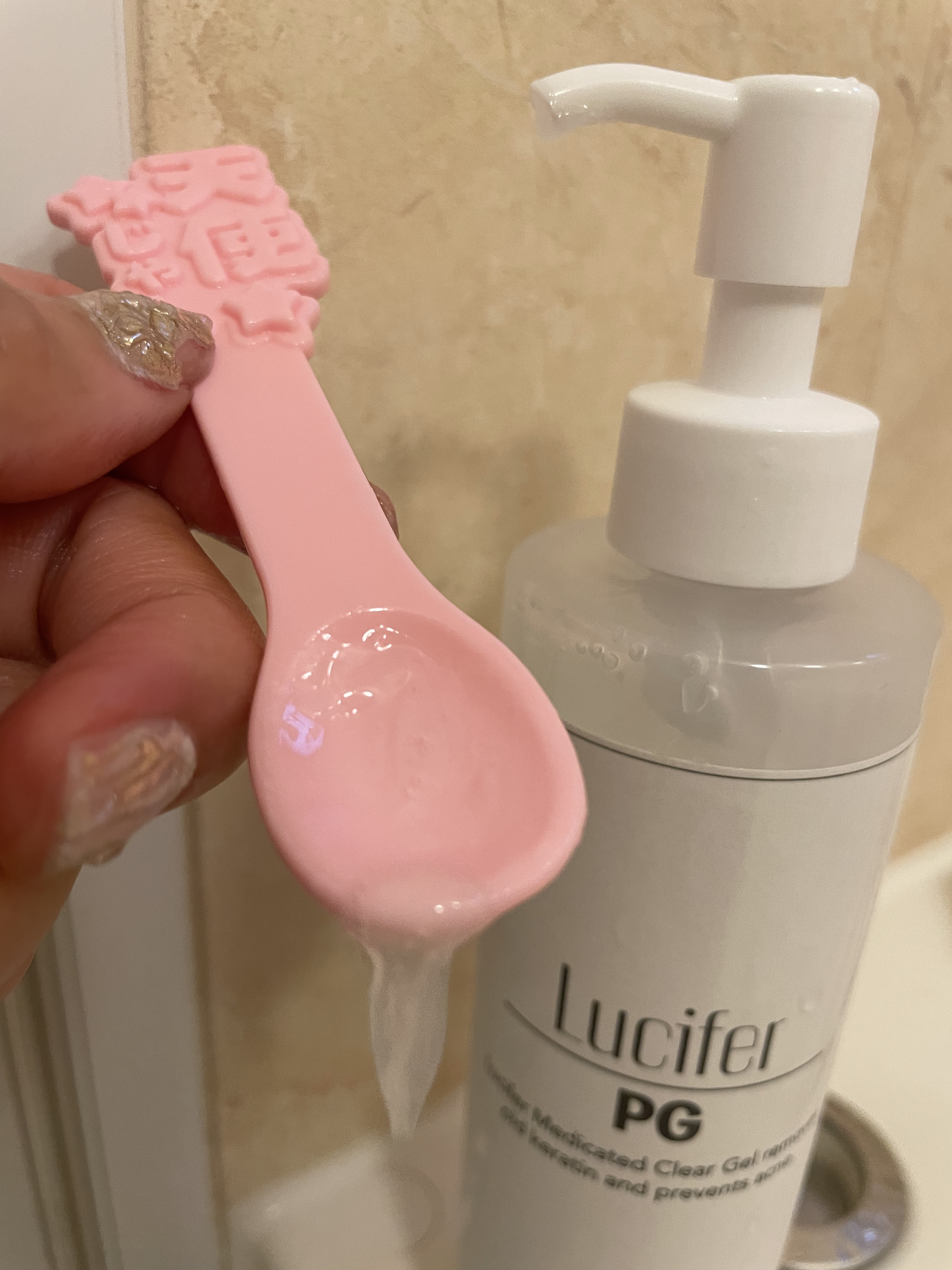 薬用クリアジェル/ルシフェル/ピーリングを使ったクチコミ（3枚目）