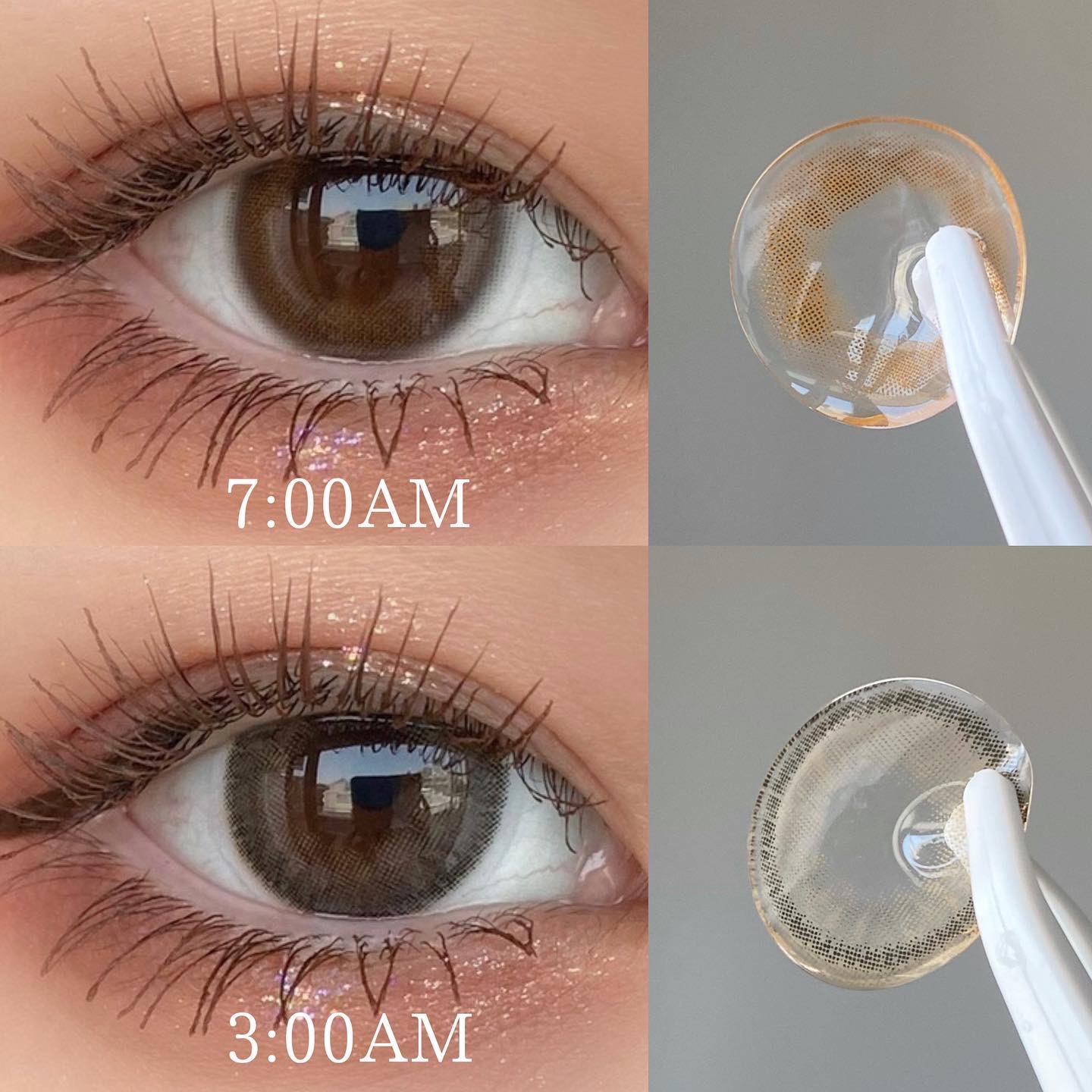 パリインザタイムシリーズ/LENSSIS/カラーコンタクトレンズを使ったクチコミ（2枚目）