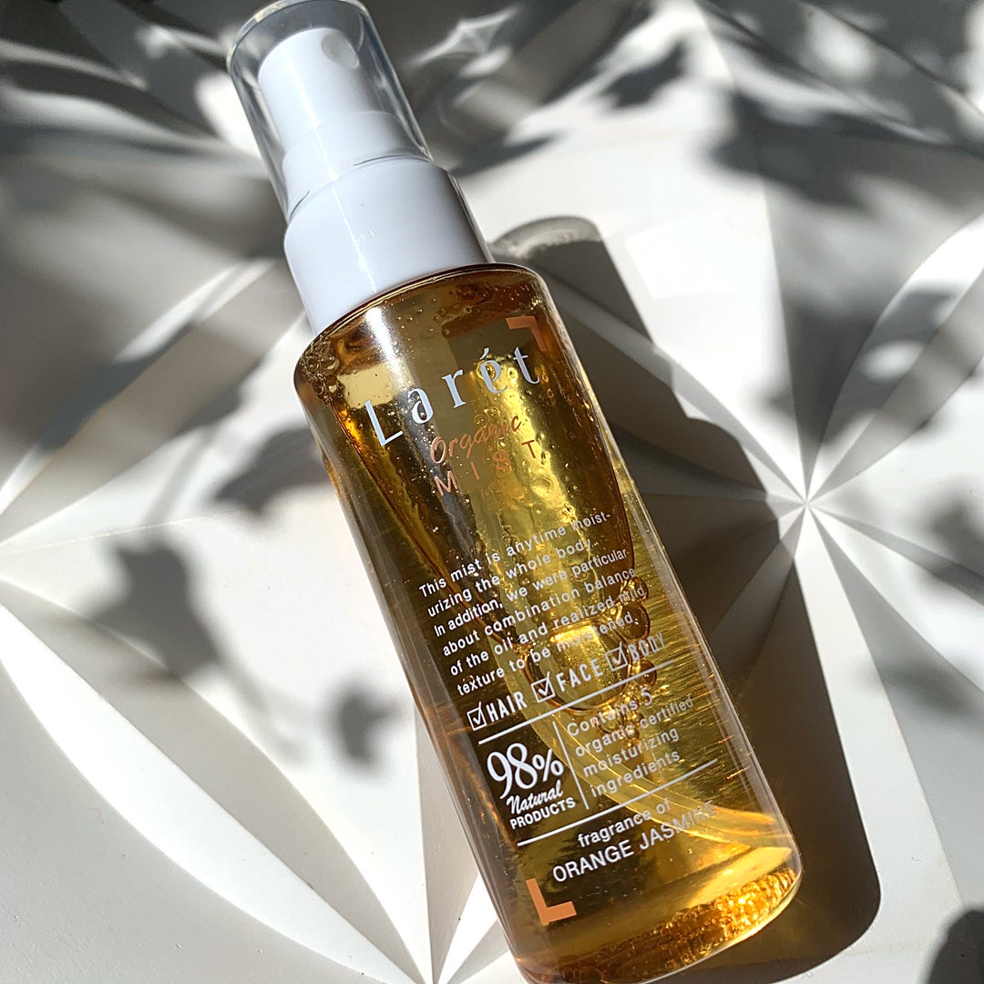 オーガニックミスト/Laret/ミスト状化粧水を使ったクチコミ(2枚目)