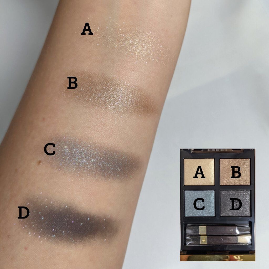 アイ カラー クォード/TOM FORD BEAUTY/アイシャドウパレットを使ったクチコミ(2枚目)