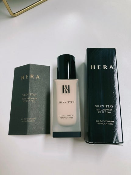 シルキーステイファンデーション/HERA/リキッドファンデーションを使ったクチコミ(1枚目)