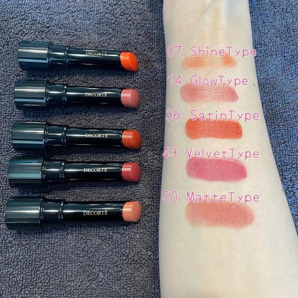 ルージュ デコルテ/DECORTÉ/口紅を使ったクチコミ(3枚目)