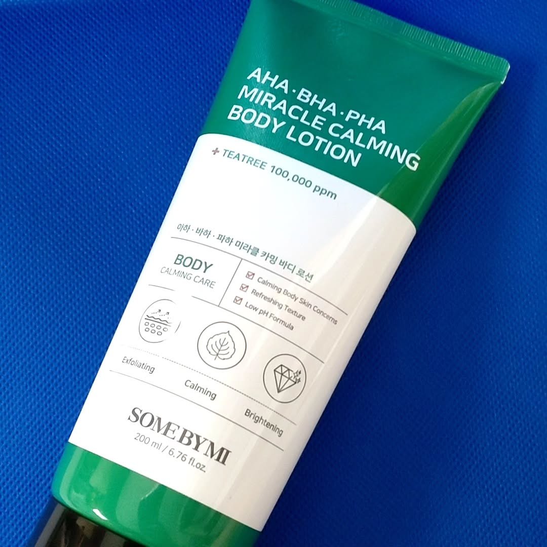 AHA.BHA.PHAミラクルカーミングボディローション /SOME BY MI/ボディローションを使ったクチコミ（2枚目）
