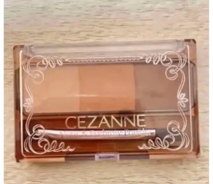 ノーズ&アイブロウパウダー/CEZANNE/パウダーアイブロウを使ったクチコミ(1枚目)
