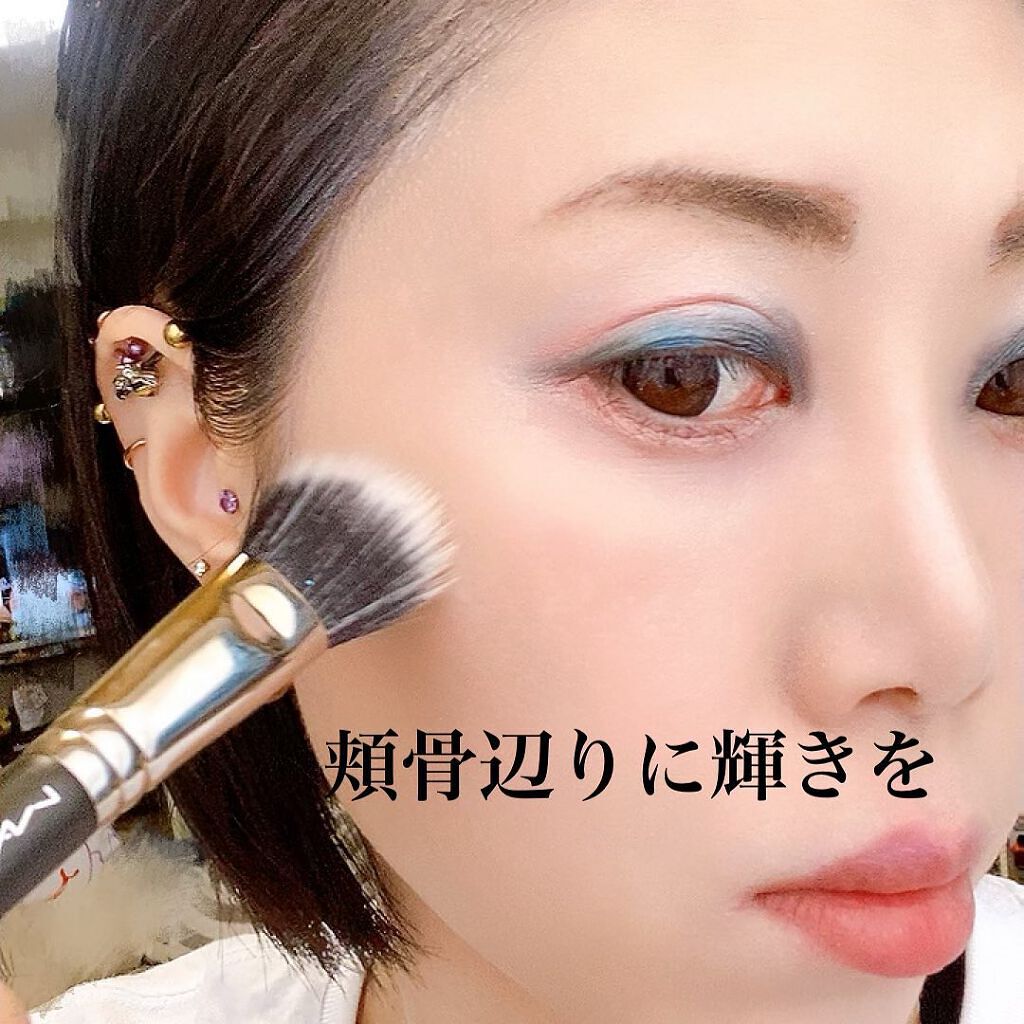 #159 デュオ ファイバー ブラッシュ ブラシ/M・A・C/メイクブラシを使ったクチコミ(7枚目)