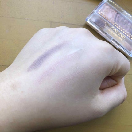 トーンアップアイシャドウ/CEZANNE/アイシャドウパレットを使ったクチコミ(2枚目)