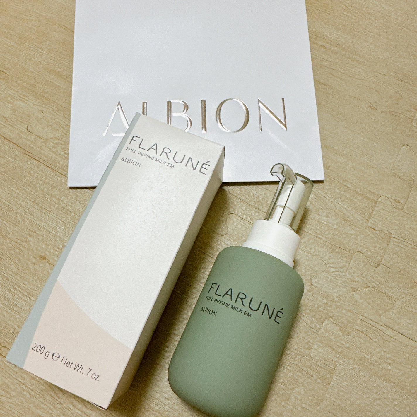 フラルネ フルリファイン ミルク EM/ALBION/乳液を使ったクチコミ(1枚目)