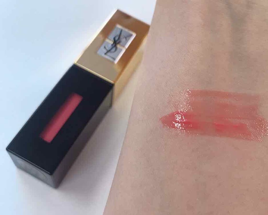 ルージュ ピュールクチュール ヴェルニ ポップウォーター/YVES SAINT LAURENT BEAUTE/口紅を使ったクチコミ（3枚目）