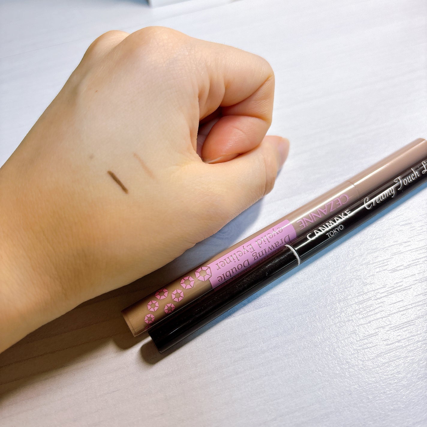 3番 ノーファンデ陶器肌トーンアップクリーム/numbuzin/化粧下地を使ったクチコミ(2枚目)