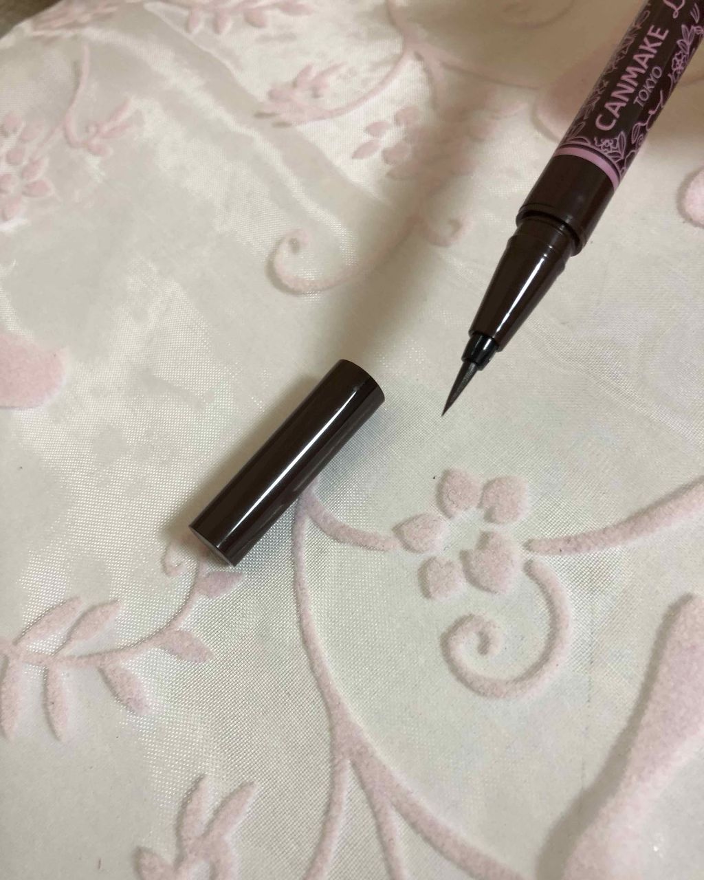 ラスティングリキッドライナー/キャンメイク/リキッドアイライナーを使ったクチコミ(2枚目)