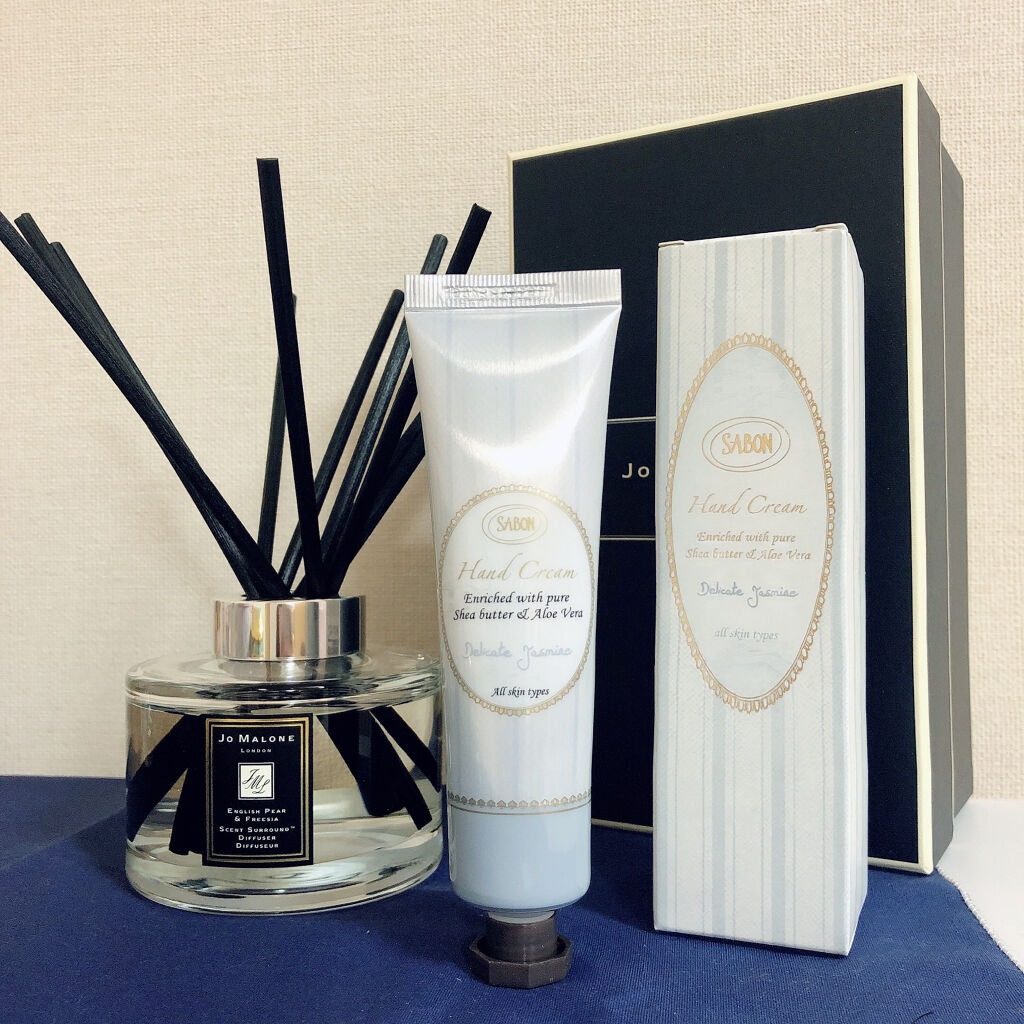 ハンドクリーム デリケート・ジャスミン デリケート・ジャスミン 50ml/SABON/ハンドクリームを使ったクチコミ（1枚目）