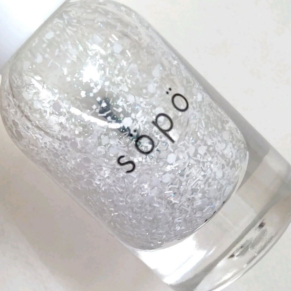 ネイルポリッシュ 01：スノードリーム/sopo/マニキュアを使ったクチコミ（3枚目）