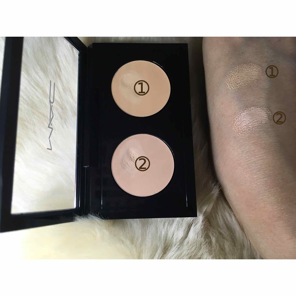 スタジオ フィニッシュ コンシーラー デュオ/M・A・C/パレットコンシーラーを使ったクチコミ(3枚目)