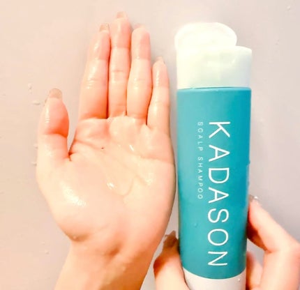 薬用スカルプシャンプー/トリートメント/KADASON (カダソン)/市販シャンプーを使ったクチコミ(3枚目)