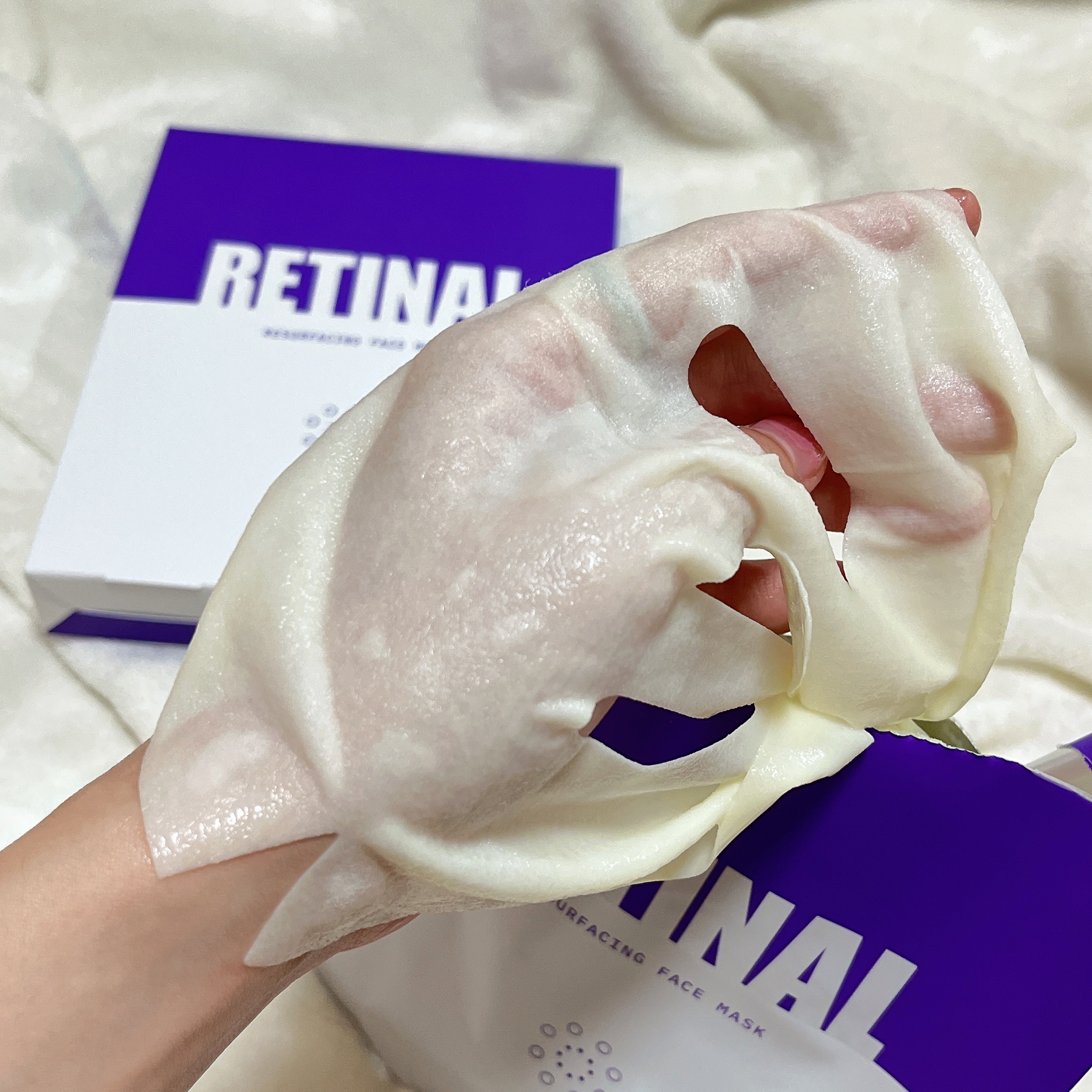 レチナールリサーフェシングマスク/ラプコス/シートマスク・パックを使ったクチコミ（1枚目）