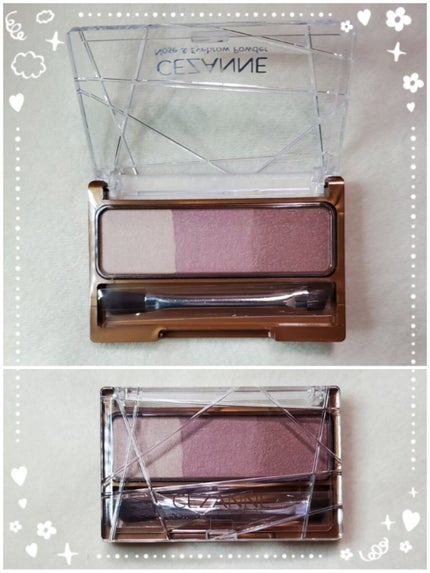 ノーズ&アイブロウパウダー/CEZANNE/パウダーアイブロウを使ったクチコミ(2枚目)