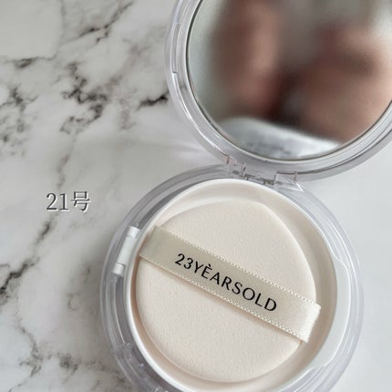 ハートリーフシーンカバークッション/23years old/クッションファンデーションを使ったクチコミ(4枚目)