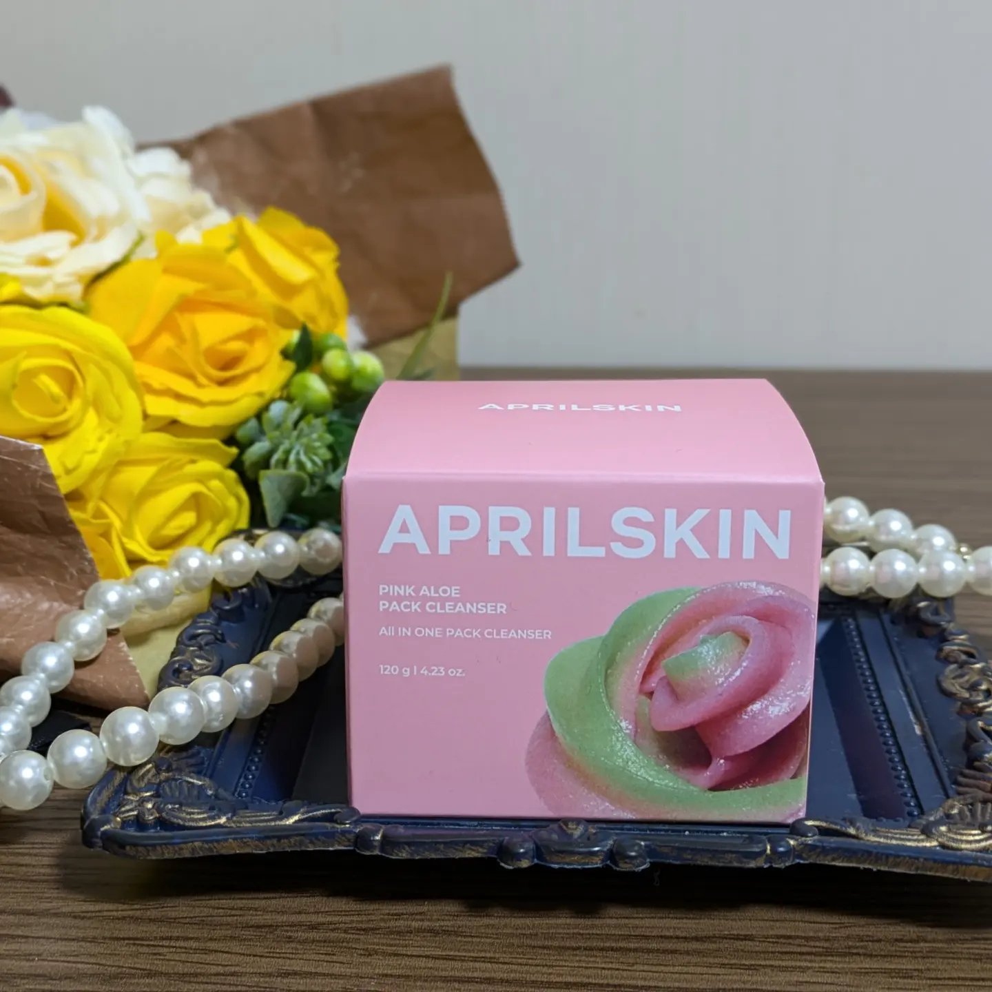 ピンクアロエメレンゲクレンザー/APRILSKIN/その他洗顔料を使ったクチコミ（3枚目）